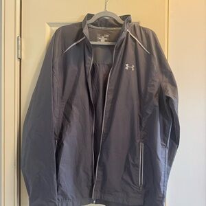 Under Armour Men's Dark Gray Windbreaker